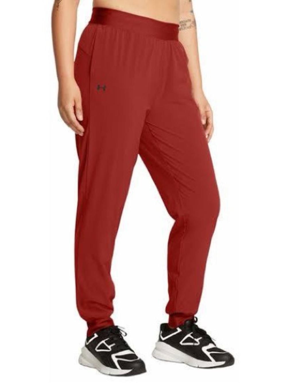 Under Armour Women's Rival High Rise Woven Athletic Pants Joggers 1382727 Small